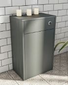 Dulwich Grey Back To Wall Toilet Unit. DULBTWGR. Appears Unused.