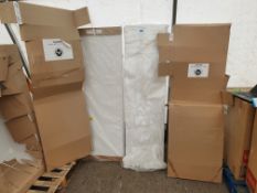 4 x Front Bath Panels. 1 x Gloss White 1700mm With Adjustable Plinth. 1 x Ideal Standard 1700 Uni...