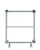 Traditional Ball Jointed Heated Towel Rail Radiator. 600Mm x 686mm. NEW