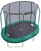 - Item Description - Jumpking 9 x 13ft Oval Trampoline - Grading info - ri 2774016 Surface defects/