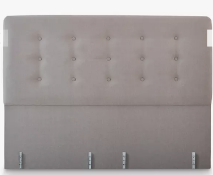 - Item Description - Vispring Clio Full Depth Upholstered Headboard 150 - Grading info - IBT done