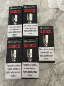 Kanger tech SSOCC COIL new 5pc Job Lot x 5 Packs