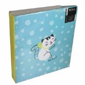 Cat Meow Photo Album - Slip-in With Memo Writing Area, 13 x 18cm(5' x 7')