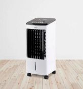 (73/Mez/P17) RRP £80. Arlec 3.5Litre 3 In 1 Mobile Cooler. Cooler, Fan & Humidifier Unit. Large...