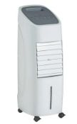(81/Mez/P18) RRP £115. Stylec 9 Litre Evaporative Air Cooler. Powerful 3 Speed Fan. 3 Modes: Norm...