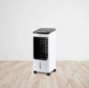 (83/Mez/P18) RRP £80. Arlec 3.5Litre 3 In 1 Mobile Cooler. Cooler, Fan & Humidifier Unit. Large...