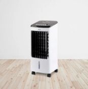 (62/Mez/P17) RRP £80. Arlec 3.5Litre 3 In 1 Mobile Cooler. Cooler, Fan & Humidifier Unit. Large...