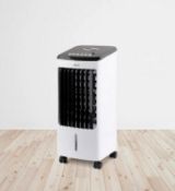 (69/Mez/P17) RRP £80. Arlec 3.5Litre 3 In 1 Mobile Cooler. Cooler, Fan & Humidifier Unit. Large...