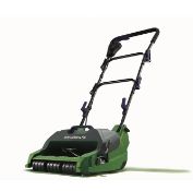 (191/Mez/P) 5x Powerbase Electric Cylinder Lawnmower & 6x Grass Box.