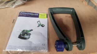 (203/MR1D) RRP £65. Powerbase 25cm 20V Cordless Grass Trimmer RRP £65. (Contents Appear Clean, Un...