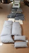 (232/Mez) 15x Mixed Garden / Outdoor Cushions.