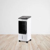 (215/Mez) RRP £80. Arlec 3.5Litre 3 In 1 Mobile Cooler. Cooler, Fan & Humidifier Unit. Large 270m...