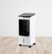 (68/Mez/P17) RRP £80. Arlec 3.5Litre 3 In 1 Mobile Cooler. Cooler, Fan & Humidifier Unit. Large...