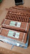(237/Mez) Approx 8x Large Wooden Lattice Planter (H135x W90x D30cm). PLEASE NOTE ALL UNITS HAVE S...