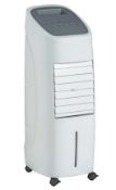 (80/Mez/P18) RRP £115. Stylec 9 Litre Evaporative Air Cooler. Powerful 3 Speed Fan. 3 Modes: Norm...