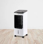 (86/Mez/P18) RRP £80. Arlec 3.5Litre 3 In 1 Mobile Cooler. Cooler, Fan & Humidifier Unit. Large...