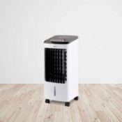(150/6J) RRP £80. Arlec 3.5Litre 3 In 1 Mobile Cooler. Cooler, Fan & Humidifier Unit. Large 270m3...