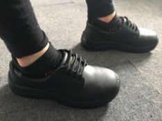 5 x Graft Gear Size 4 Work Shoes Steel Toe Caps Leather Effect Safety Boots Eur 37