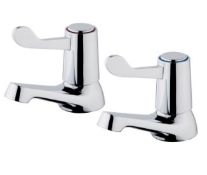 Set of 2 Chrome Basin Taps - RRP 30.00