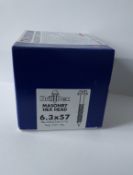 5 x Box 100 Drill Dex Masonry Hex Head Screws 6.3 mm x 57 mm