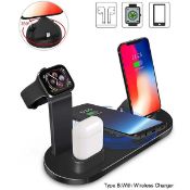 Multi-Function Charging Stand For Phone, Watch, And Airpod Wireless Charging