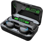 Bluetooth Earbuds, Wireless Bluetooth 5.0 Headphones, Waterproof Touch Headphones In-Ear Sports
