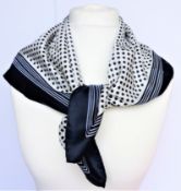 Vintage Jemma Paris Silk Scarf  Made in France