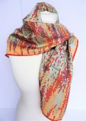 Liberty of London Silk Scarf 88cm Square Signed NEW with Tags