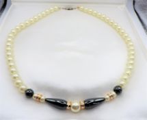 18 Inch Single Strand Pearl Necklace