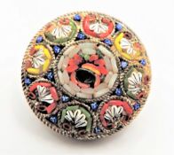 Vintage Italian Micro Mosaic Brooch