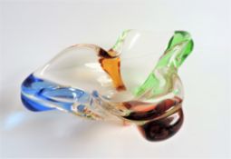 Vintage Franziek Zemek Art Glass Bowl
