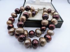 Two Row Cultured Pearl Bracelet
