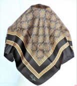Vintage Signed Cornelia James Silk Scarf Made in Italy 68cm Square