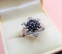 Sterling Silver Gemstone Dress Ring New with Gift Box