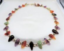 Multi Gemstone Necklace
