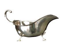 Circa 1890's Barker Brothers Silver Plate Sauce/Gravy Boat