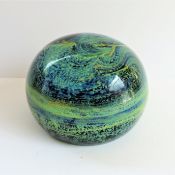 Circa 1970's Mdina Glass XXL Magnum Paperweight