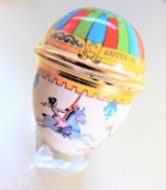 Halcyon Days Enamels Easter 1981 Egg Trinket Box
