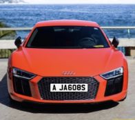 A JA608S - Private Cherished Car Registration Plate