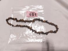Handmade Necklace Shiny Natural Beads