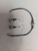 Bracelet and Earrings