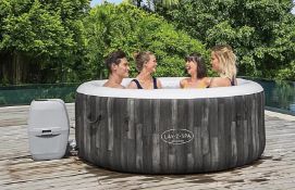 Title: (4/7N) RRP £279. Lay Z Spa Bahamas Portable Spa. Airjet System 120 Bubble Jets. Freeze Shield