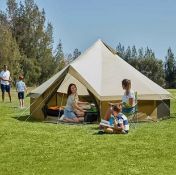 Title: (10/7D) RRP £149. Ozark Trail 8 Person Yurt Tent Olive Green. Hydrostatic Head Rating Of