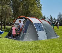 Title: (36/7B) RRP £99. Ozark Trail 6 Person Tunnel Tent Orange And Grey. Hydrostatic head rating of