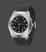 Title: (77/10E) RRP £179. My Kronoz ZeTime Hybrid Smartwatch Black/Silver Ð Main Body Only. (Units
