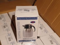Box of 12 Stainless Steel Unbreakable Vacuum Flasks in boxes