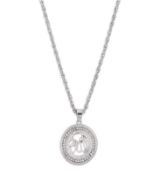 25 x Brand New Prettylittlething Silver Crystal Necklace Total Rrp £200 (£7.99 Each)