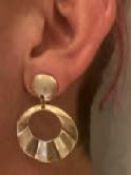 25 x Brand New Prettylittlething Gold Hoop Earrings Total Rrp £125 (£4.99 Each)