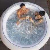 (58/Mez/P6) RRP £599. Lay Z Spa Vegas 4-6 Person Portable Spa. 140 Airjet Massage System. Freeze...