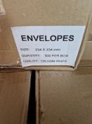 Pallet Envelopes 234X234Mm 120Gsm Box 500